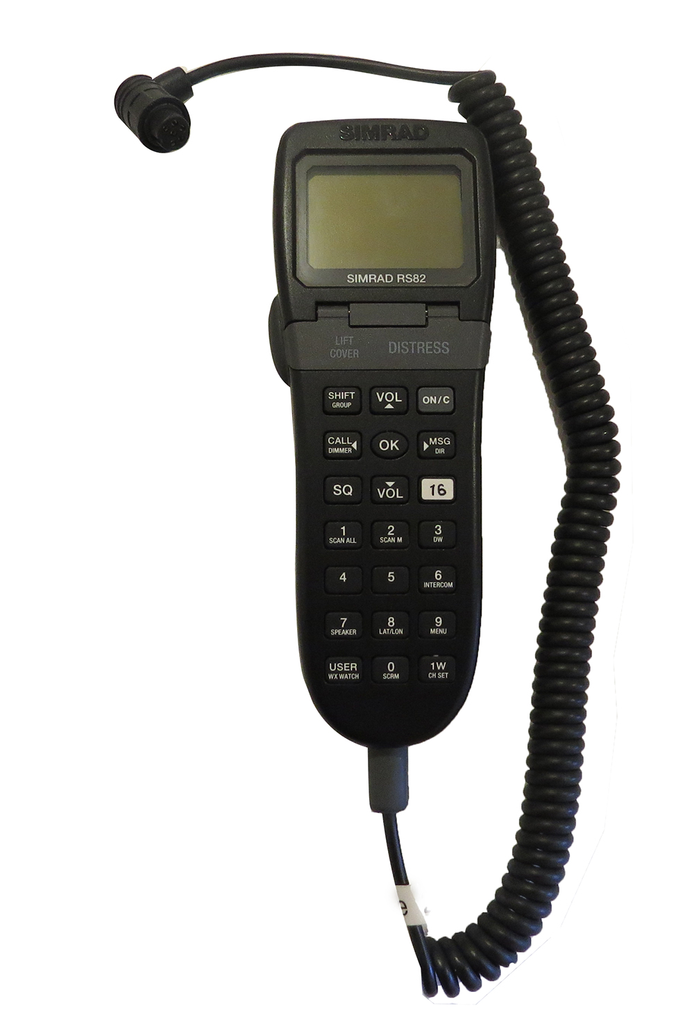 Simrad RS82 VHF handset,  Simrad RS 82 VHF, 29